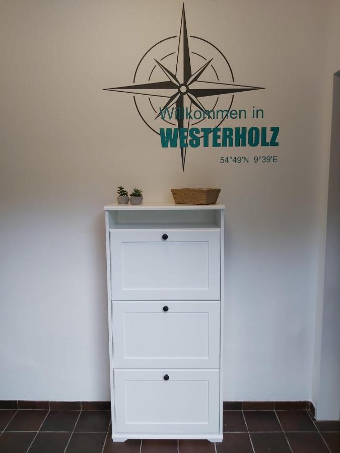 Ferienwohnung Foerde Koje Westerholz Exterior foto